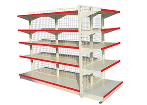 Étagères de supermarché de haute qualité, réglables, en métal, pour l'affichage de produits en <span class=keywords><strong>magasin</strong></span>, avec porte-étiquettes de prix, pour les épiceries et les magasins de proximité - Product Image 3
