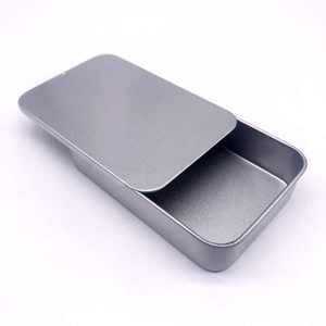 Giá tốt nhất OEM màu/Kích thước thuốc lá quà tặng vuông tinplate hộp nắp tùy chỉnh kẹo cao su/Kẹo/mỹ phẩm hộp gói rỗng hộp thiếc với logo - Product Image 4