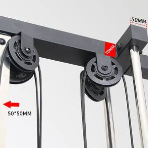 TOPTONS Équipement d'exercice croisé simple pour la musculation et la forme physique globale - Product Image 5