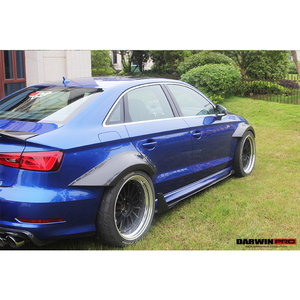 Jupe latérale DarwinPRO BKSS, 1 pièce, STYLE, sous-planche, pour audi <span class=keywords><strong>S3</strong></span> A3 SLINE <span class=keywords><strong>SEDAN</strong></span> - Product Image 4