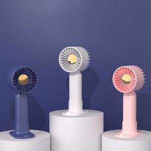 USB Rechargeable Desktop <b>Table</b> Ventilador Portatil Stand Air Cooling Foldable Electric Small Handheld Portable Fans <b>Mini</b> - Product Image 1