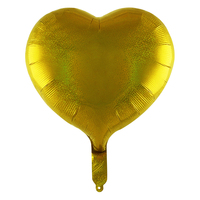 Ballons de fête de mariage en forme de coeur laser de 18 pouces