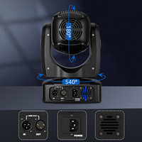 Hochleistungs-150W-Beam-Dmx512-Bühnenlicht Geeignet für Bars, Geburtstagsfeiern, Clubs, KTV Moving Head Lichter