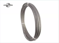 Professioneller Hersteller 201 1mm Dickes Edelstahl Geschweißtes Flexibles Drahtseil Edelstahl-Drahtgeflecht Seil Stahlkabel Fabrikpreis