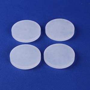 Forma redonda fosco alta temperatura borosilicato vista vidro discos - Product Image 1