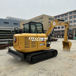 Miniexcavadora Usada Cat 306E2 Original de Japón con Certificación CE para Construcción Urbana Caterpillar 303.5 304 305.5 <span class=keywords><strong>306</strong></span> 307 309 310 - Product Image 3