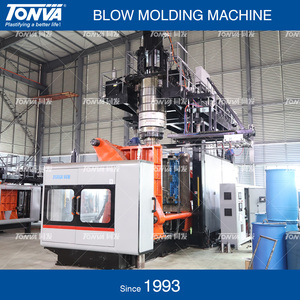 Hai lớp L Ring 200L 220 lít 55 gallon nhựa HDPE màu xanh trống Thùng thổi đúc Máy làm - Product Image 3