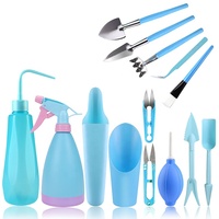 16 pcs kit de plantation de culture de jardin Kit de succulentes Mini ensemble d'outils à main de jardin d'intérieur