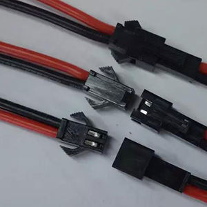 高品质sm2.54毫米公 + 母2-PinSMR发光二极管条形电缆连接器插头JST端子线束 - Product Image 3