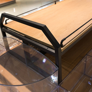 Thiết Kế Mới Bằng Gỗ Kệ Số Lượng Lớn Thực Phẩm Snack Container Bảng Cho Siêu Thị Và Snack Cửa Hàng Hiển Thị Snack Giá - Product Image 6