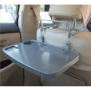 Fabricants En Gros Table De Voiture Multi-fonction Ordinateur Support De Voiture Portable De Stockage De Table Plaque Assiette Boisson - Product Image 2