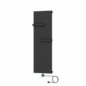 Pannello verticale elettrico radiatore a parete scaldasalviette porta asciugamani bagno radiatore - Product Image 3