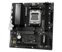 ASRock B850M-A Motherboard Soket AM5 AMD Ryzen 7000 8000 9000 Seri CPU Dual DDR5 PCIe5.0 x16 Micro ATX Gaming Mainboard