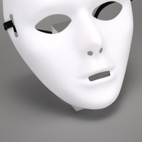 Masque de Danse de Rue Halloween Personnage V avec Logo OEM, Masque de Danseur Hip Hop Fantôme pour Danse en Plein Air, Masque Complet pour Fête et Festival