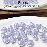 Perles en vrac 3D Nuage Peint à l'Huile Coloré en Relief, Vente Chaude, pour DIY Chaîne de Téléphone, Porte-clés, Accessoires de Sac, Vente en Gros