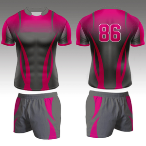 Best quality customized jersey sublimation rugby jersey, customized rugby team shirt - Product Image 3