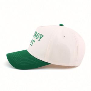 New Summer Cotton Baseball Cap COWBOYHAT Letters Embroidered Baseball <b>Hats</b> - Product Image 4