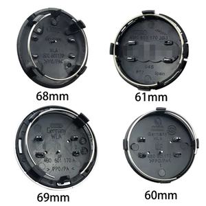 Coprimozzi per Auto da 60mm 61mm 68mm 69mm per Audi A1 A2 A3 A4 A5 A6 A7 Q3 Q4 Q5 Q7 S3 S4 S5 S6 S7 RS 3 4 5 6 7 8 TT Accessori - Product Image 1
