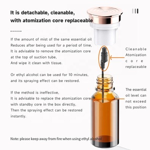 Xách tay ai thông minh mini khuếch tán hương thơm đêm đèn USB powered không dùng nước máy tính để bàn tường treo tinh dầu mùi hương máy khách sạn - Product Image 5