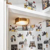 Plafonnier de luxe moderne espagnol en albâtre encastré AC alimenté avec IP65 pour le salon et la chambre à coucher