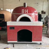 Four à Pizza en pierre rotative OEM, nouveaux design 2020