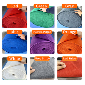 Tapis personnalisé pour événements extérieurs, fêtes, expositions, scène, commercial, blanc et bleu, pour mariage, aiguilleté, camping-car - Product Image 3