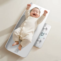 Balance bébé 2-en-1 de haute qualité à affichage numérique pour la taille et le poids, directement de l'usine, exclusive pour les bébés