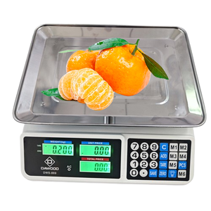 Balance électronique à rétroéclairage vert 30 kg, balance numérique de prix, balance numérique électronique, balance de prix de supermarché ACS 40 kg - Product Image 1
