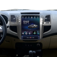 Reproductor Android de 12.1 Pulgadas para Toyota Fortuner 2010-2015, Multimedia, Video, GPS, Navegación, Estilo Tesla, Pantalla Vertical, Cámara 360