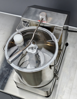 Nieuw Thuis Commercieel Gebruik Notengroente Snijmachine Voedselversnipperaar Hummus Home Restaurant Hotels Fruitverwerkingsfabriek