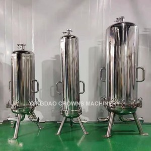 Boîtier <span class=keywords><strong>de</strong></span> filtre micro multi-cartouche en acier inoxydable 304/316 pour rhum, vodka, <span class=keywords><strong>prune</strong></span>, fruits, brandy, vin - Product Image 5