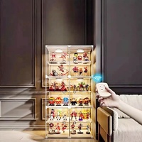Vitrine de haute qualité, boîte de rangement, verre acrylique transparent, ornements, figurines miniatures, boîte de présentation en acrylique