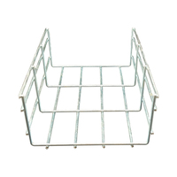 Canaux de câblage en treillis métallique légers de 5 mm de diamètre, conception à mailles ouvertes, pour un routage flexible des câbles