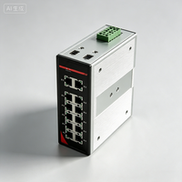 Servidor Serial para Montaje en Riel DIN, 8 Puertos Industriales RS232 RS485, Adaptador Serial a Ethernet para Transmisión Transparente en Red