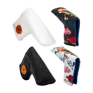 Wholesale Golf <b>Putter</b> <b>Headcover</b> Embroidery Custom Golf Club Head Covers Leather Pu Leather Golf Blade <b>Headcover</b> - Product Image 4