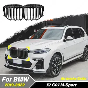 Grille d'admission d'air avant StarNav pour X7 G07 2019 2020 2021 2022, simple/double ligne, pour radiateur de voiture, style course, extérieur - Product Image 5
