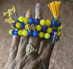 Banda de <span class=keywords><strong>reloj</strong></span> <span class=keywords><strong>Sigma</strong></span> Gamma Rho Banda de <span class=keywords><strong>reloj</strong></span> inteligente <span class=keywords><strong>Sigma</strong></span> Sorority Bling Charm - Product Image 4