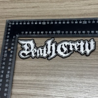 Patch de broderie Alphabet thermocollant avec lettres brodées à la main en tissu sergé en forme de coeur et de fleur