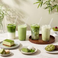 Gobelet réutilisable en verre transparent avec logo personnalisé pour matcha latte, café glacé, thé, jus, maison, café