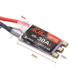 Agfrc XR-30AL תקציב גרסה 30a 2-4s blheli_s brushless <span class=keywords><strong>esc</strong></span> עבור מטוס מרוצי fpv Rc מרובע מרובע - Product Image 2