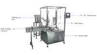 Machine de remplissage péristaltique pour flacons de parfum, avec trémie chauffante pressurisée de 500 ml pour le mélange et la dosage de pâtes, et fonction de sertissage