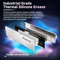 RAM de bureau KINGBANK Silver Knight DDR5 à dissipation thermique, module de mémoire gaming haute vitesse pour mise à niveau PC Intel AMD – Meilleures ventes