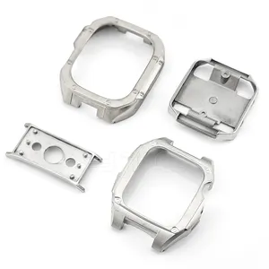 Custom Precision MIM Metal Sintered Stainless Steel Powder Injection Molding Smart Watch Housing Parts