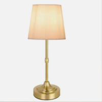 Lampe de bureau en tissu rechargeable, lampe de table tactile, ampoule E12 remplaçable, 2700K, pour restaurant, hôtel, chambre, éclairage décoratif de chevet