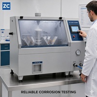 Équipement de laboratoire pour corrosion par pulvérisation de sel pour chambre NSS ACSS CASS 60L 120L 270L 480L, écran tactile PLC, ASTM B117 ISO 9227, garantie 1 an