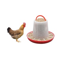 Mangeoire en Plastique de 1,5 kg / 3 lb Largement Utilisée pour Volaille d'Élevage Chinois