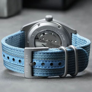 <span class=keywords><strong>CADISEN</strong></span> 2026 Nuevo Reloj Mecánico para Hombre con Movimiento MIYOTA8215, Caja de Acero Inoxidable, Correa de Lona, Resistente al Agua 10 Bar - Product Image 2