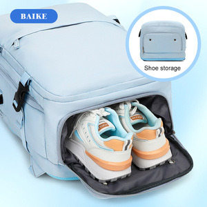 Wholesale Travel <b>Backpack</b> for Women with Shoe Pouch, Waterproof <b>Large</b> Capacity 16 Inch Laptop <b>Backpack</b>, Customizable - Product Image 2