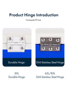 Glacière d'extérieur légère et robuste de 65 L pour le randonnée et les sorties d'une journée - Product Image 5