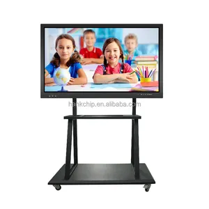 Hanke 98 inch màn hình cảm ứng đa phương tiện tất cả-trong-một Máy tương tác màn hình thiết bị đầu cuối kỹ thuật số biển